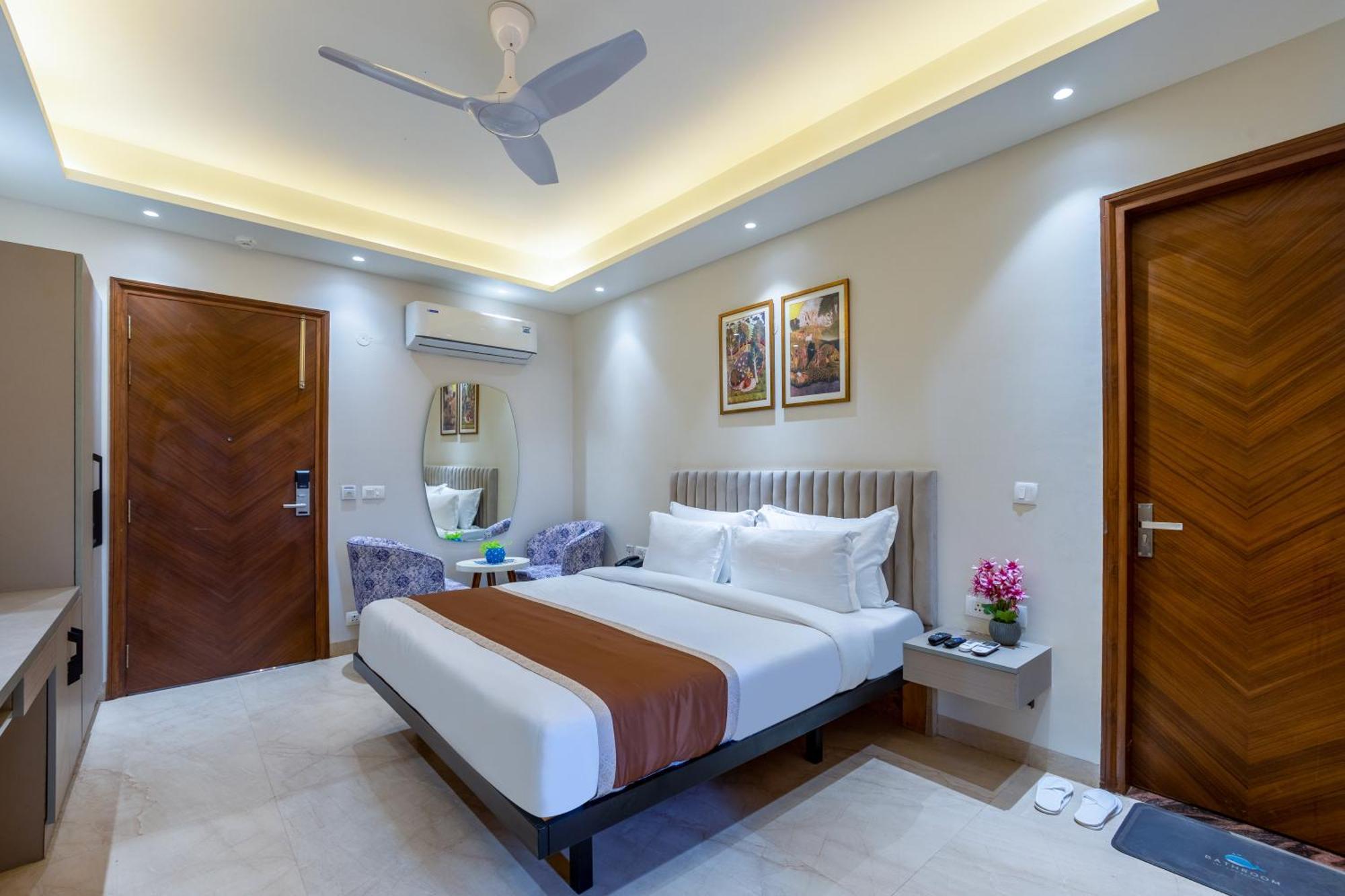 Hotel Ginger Palace Delhi Airport นิวเดลี ภายนอก รูปภาพ